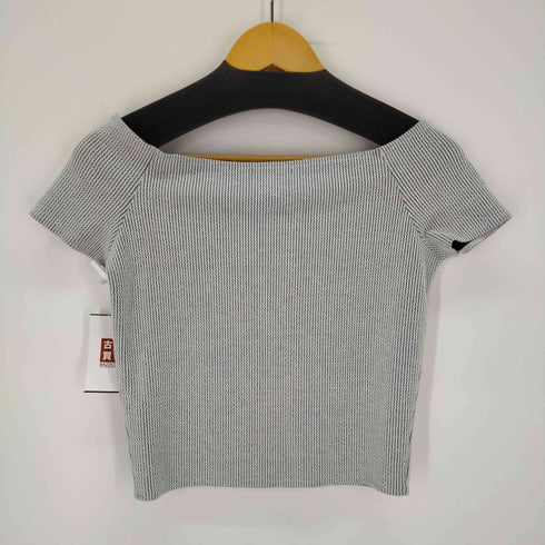ステューシー Stussy Textured Lycra Top フレンチスリーブトップス レディース JPN:M