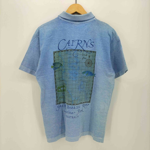 barbary coast traders 90S プリント S/S ポロシャツ メンズ import:S