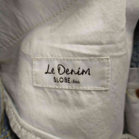 スローブイエナ SLOBE IENA LE DENIM バギーダメージデニム レディース 36