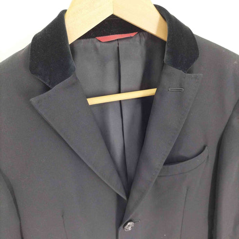 リーツテイラーザズー REATS TAILOR ZAZOUS ベロア襟 3B テーラード ロング ジャケット メンズ 36