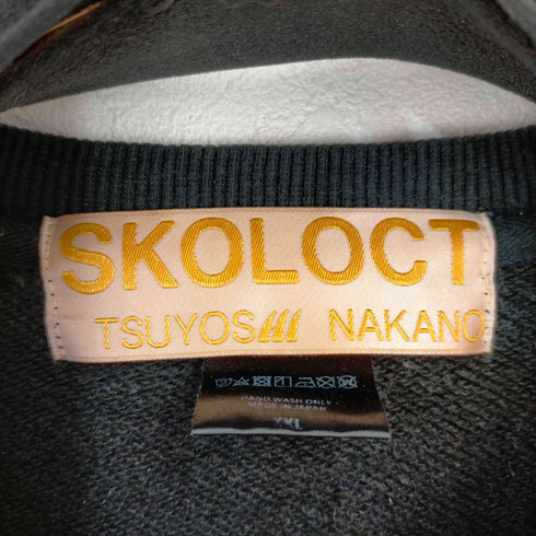 スコロクト SKOLOCT TSUYOSHI nakano キャラクタープリント クルーネックスウェット メンズ JPN:XXL