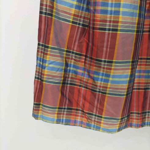 マカフィー MACPHEE 19SS バティックプリント フロントギャザーマキシスカート レディース 36