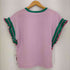 レイビームス Ray BEAMS ラインフリル スリーブ Tシャツ レディース