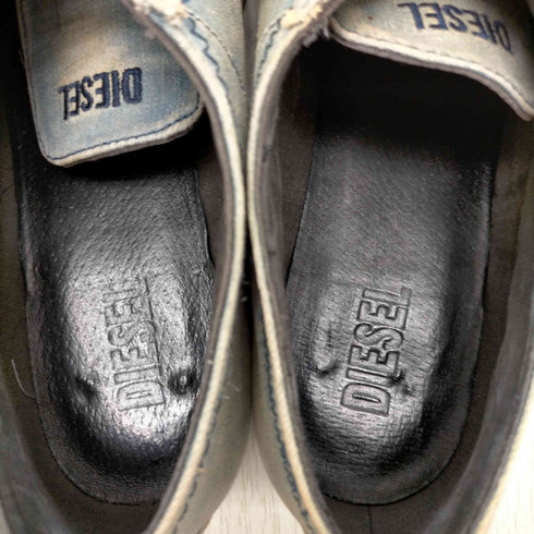 ディーゼル DIESEL USED加工デニム厚底スニーカー レディース JPN:24