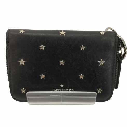 ジミーチュウ JIMMY CHOO スタッズ ラウンドジップカードケース メンズ