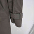 イヴサンローラン Yves Saint Laurent diffusion hommes 裏地チェック コットンナイロン 比翼 ステンカラーコート メンズ 90A4
