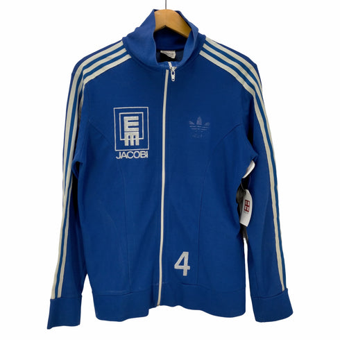 アディダス adidas トレフォイルロゴ フロッキープリント トラックジャケット メンズ 6