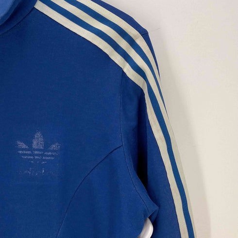 アディダス adidas トレフォイルロゴ フロッキープリント トラックジャケット メンズ 6