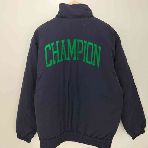 チャンピオン Champion 刺繍ロゴ ジップアップブルゾン メンズ L