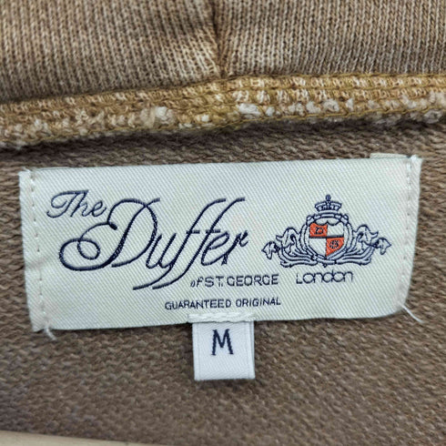 ザダファーオブセントジョージ The DUFFER of ST.GEORGE ピグメント加工 プルオーバー パーカー メンズ M