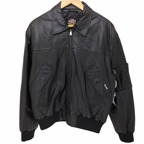 ヘリンボーンクラブ Herringbone Club シンサレート ラムレザージャケット メンズ M