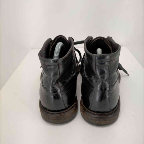 ドルチェアンドガッバーナ DOLCE&GABBANA MADE IN ITALY ウィングチップレースアップブーツ メンズ UK:6.5