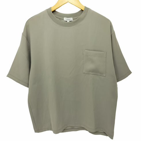 ビューティーアンドユースユナイテッドアローズ BEAUTY & YOUTH UNITED ARROWS ダブルクロス ワイド ハーフスリーブ カットソー メンズ JPN:L