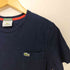 ラコステ LACOSTE 別注 EXCLUSIVE EDITION ワニ刺繍ロゴ インディゴ Tシャツ メンズ 2