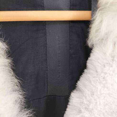 DANIELE BASTA MADE IN ITALY Leather and Shearling BOWIE SH シープファー カウレザージャケット メンズ EUR:50