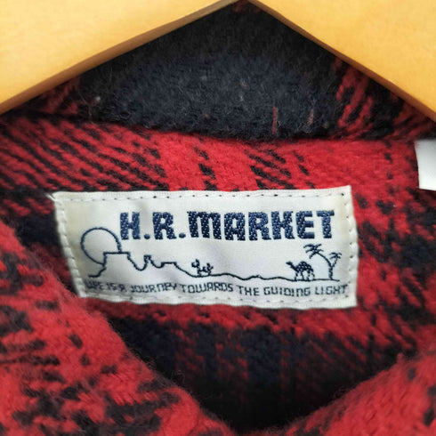 ハリウッドランチマーケット H.R.MARKET フランネルチェックシャツ メンズ 1