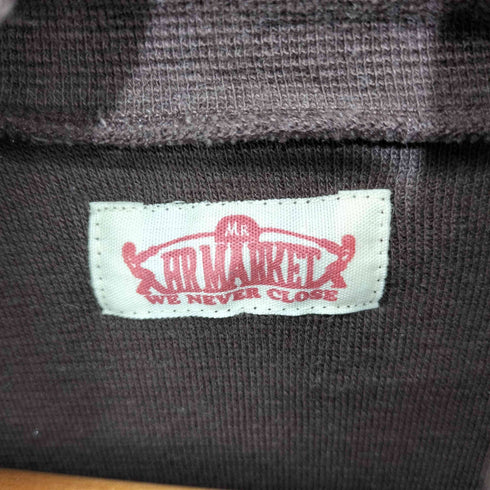 ハリウッドランチマーケット H.R.MARKET 袖刺繍ロゴ タートルネックトップス メンズ 2