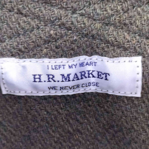 ハリウッドランチマーケット H.R.MARKET ウールシャツジャケット メンズ 1