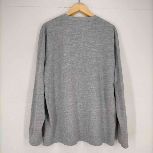 スーパードライ SUPERDRY フロントパイルプリントL/S TEE メンズ JPN:L