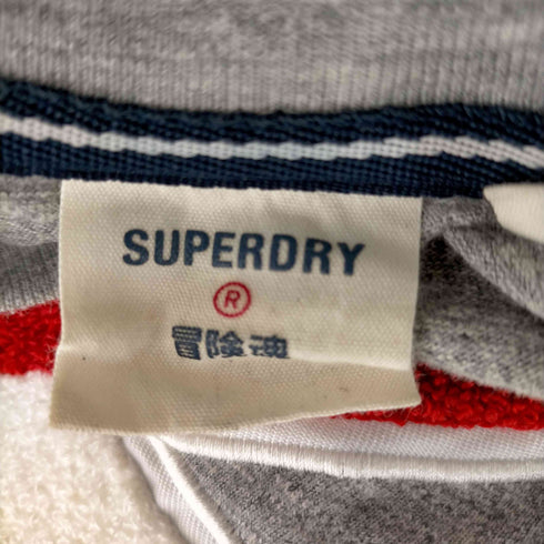 スーパードライ SUPERDRY フロントパイルプリントL/S TEE メンズ JPN:L