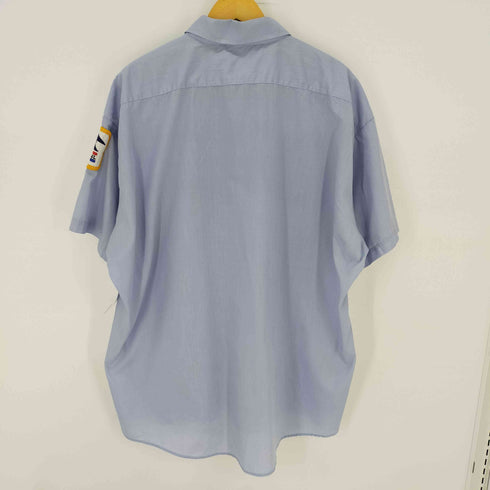 United States POSTAL SERVICE ワークシャツ S/S 2ポケットシャツ ショルダーパッチ USA製 メンズ 20