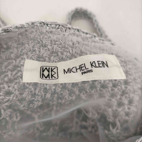 ミッシェルクラン MICHEL KLEIN メタリックメッシュハンドバッグ レディース