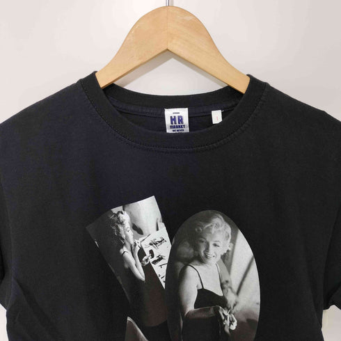 ハリウッドランチマーケット H.R.MARKET アーティスト メイクアッププリント 半袖Tシャツ メンズ 1