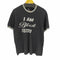 フロントプリントリンガーTシャツ メンズ JPN:XL