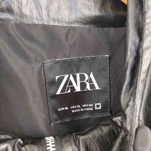 ザラ ZARA SHINY EFFECT JACKET シャイニー エフェクト ジャケット メンズ import:XL