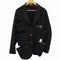コムデギャルソンオムプリュス COMME des GARCONS HOMME PLUS 切り裂き縮絨 ジャケットシングルテーラードジャケット メンズ import:L