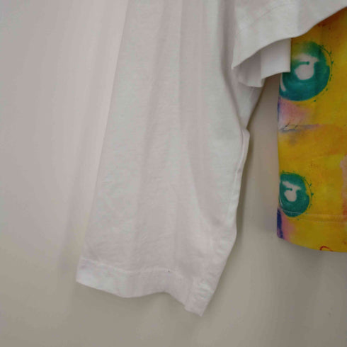 コムデギャルソンシャツ COMME des GARCONS SHIRT 総柄タンクレイヤード長袖カットソー メンズ M