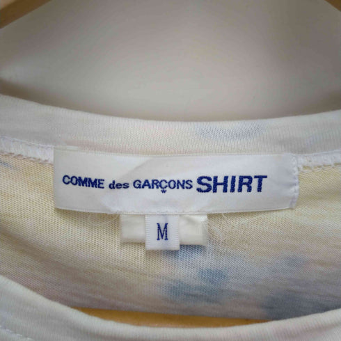 コムデギャルソンシャツ COMME des GARCONS SHIRT 総柄タンクレイヤード長袖カットソー メンズ M