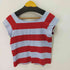アニエスベー agnes b. PARIS ノースリーブボーダートップス レディース JPN:2