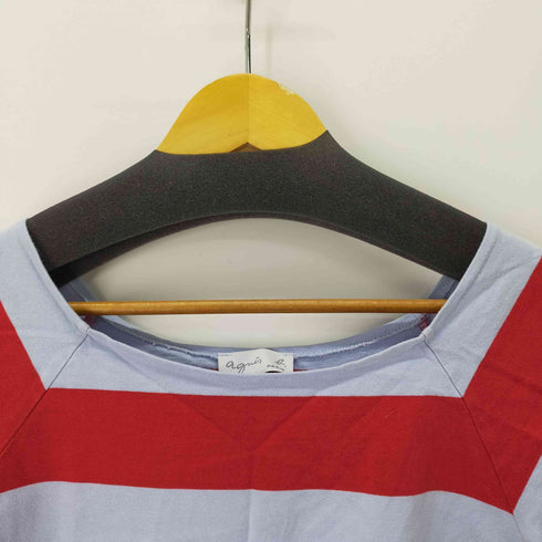 アニエスベー agnes b. PARIS ノースリーブボーダートップス レディース JPN:2