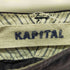 キャピタル KAPITAL ショーツ セーラーパンツモチーフ シンチバッグ ナス紺 コットン メンズ JPN:1
