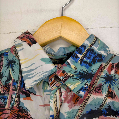 ハワイアンカンパニー HAWAIIAN COMPANY シルクシャツ メンズ JPN:L