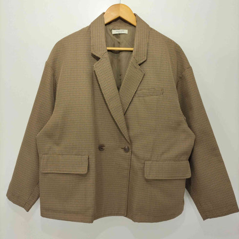 フリークスストア FREAKS STORE 2020SS ポリエステル ハウンドトゥース パンツセットアップ レディース M
