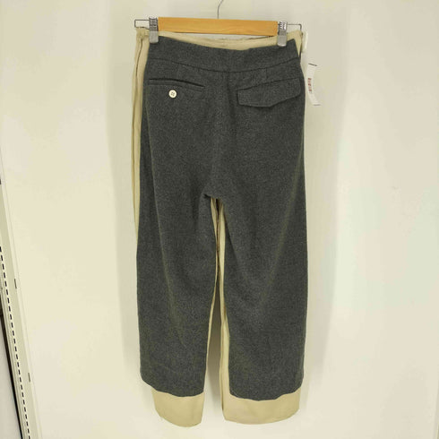 アンダーカバー UNDERCOVER ウールパッチ付 コットン デザイン パンツ メンズ JPN:1