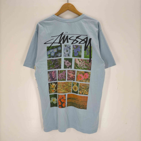 ステューシー Stussy FLOWER GRID PIGMENT DYED TEE メンズ JPN:M