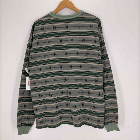 ハフ HUF RESERVOIR STRIPE LS TEE メンズ JPN:M