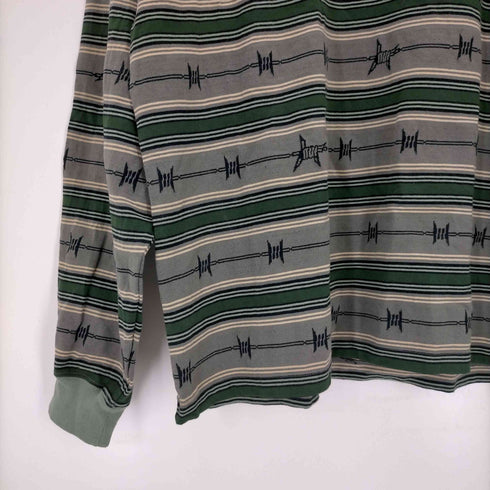 ハフ HUF RESERVOIR STRIPE LS TEE メンズ JPN:M
