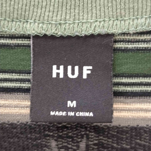 ハフ HUF RESERVOIR STRIPE LS TEE メンズ JPN:M