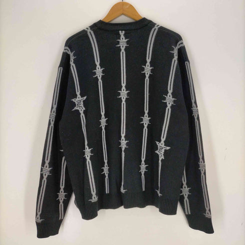 ハフ HUF BARBED WIRE CARDIGAN メンズ JPN:M