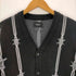 ハフ HUF BARBED WIRE CARDIGAN メンズ JPN:M