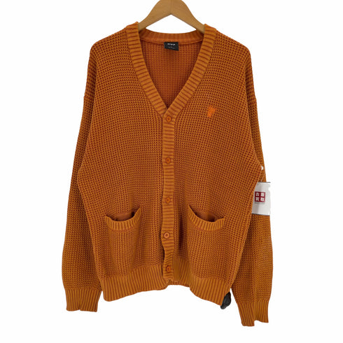ハフ HUF COOLIDGE WAFFLE CARDIGAN メンズ JPN:L
