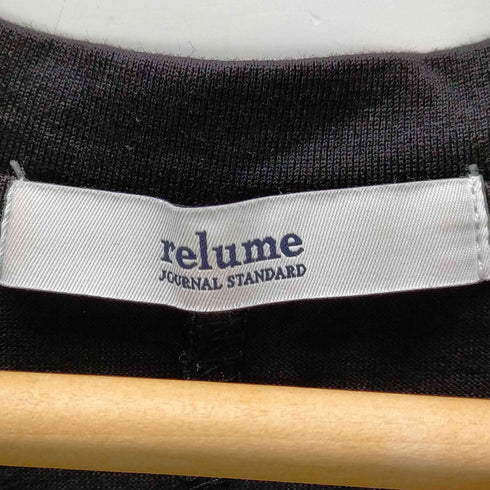 ジャーナルスタンダードレリューム JOURNAL STANDARD relume 袖切り替え ワンピース レディース FREE