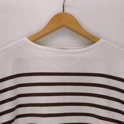 フレームワーク FRAMeWORK バスクボーダーオーバー ロングTシャツ レディース