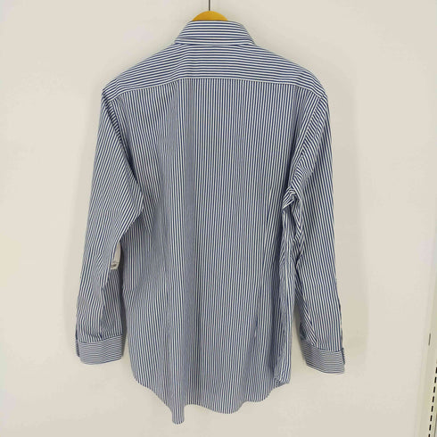 メーカーズシャツカマクラ Makers Shirt 鎌倉 easy care palpa カッタウェイ ホリゾンタル ドレスシャツ 長袖ストライプシャツ メンズ 42/86