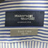 メーカーズシャツカマクラ Makers Shirt 鎌倉 easy care palpa カッタウェイ ホリゾンタル ドレスシャツ 長袖ストライプシャツ メンズ 42/86