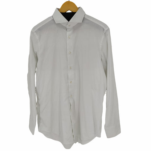 メーカーズシャツカマクラ Makers Shirt 鎌倉 easy care palpa カッタウェイ ホリゾンタル ドレスシャツ 長袖シャツ メンズ 42/86